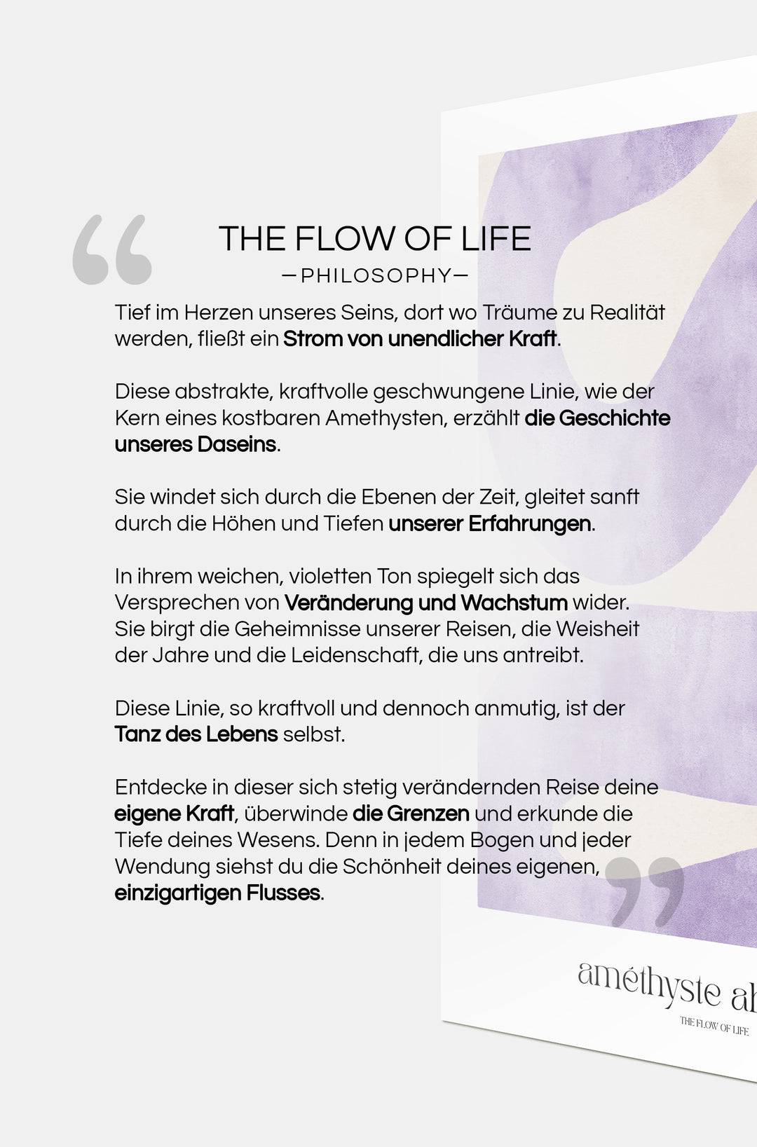 DUOVision Flow Of Life - 2in1 Poster