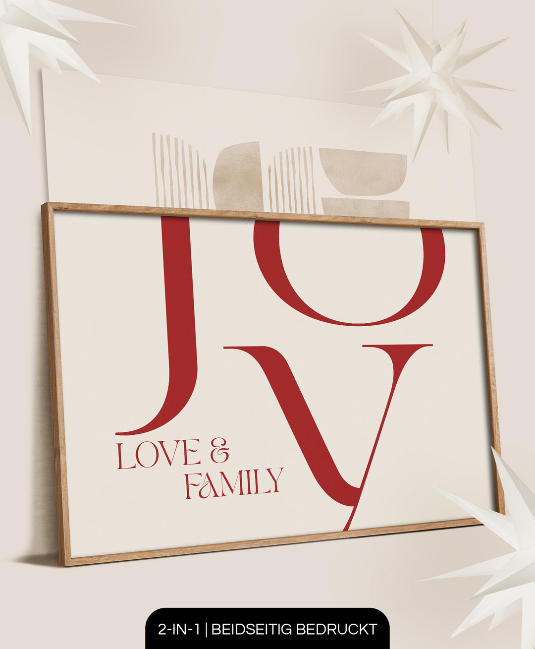 DUOVision X-Mas Joy Family & Love - 2in1 Poster
