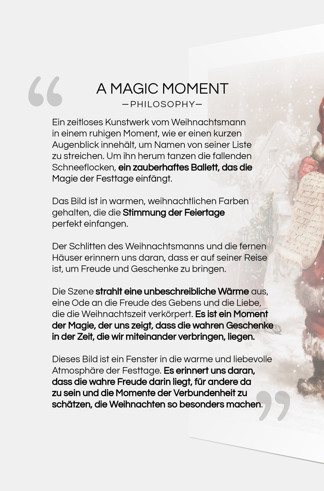 DUOVision A Magic X-Mas Moment - 2in1 Poster