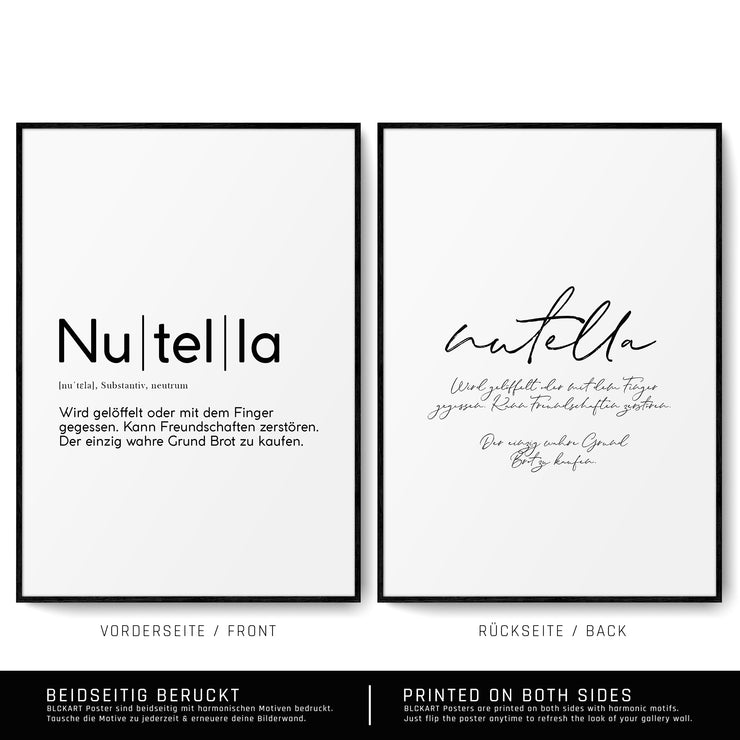 Definition Poster Nutella
