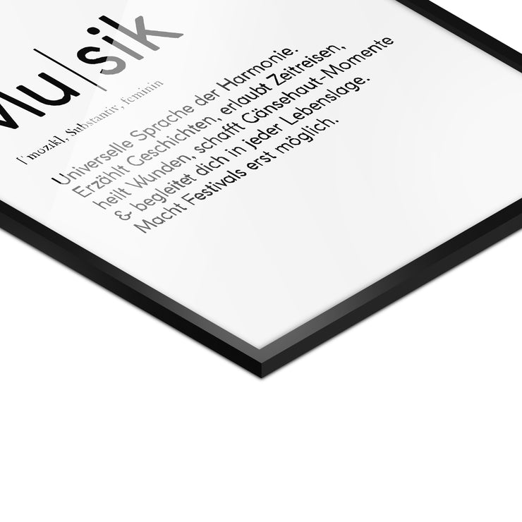Definition Poster Musik