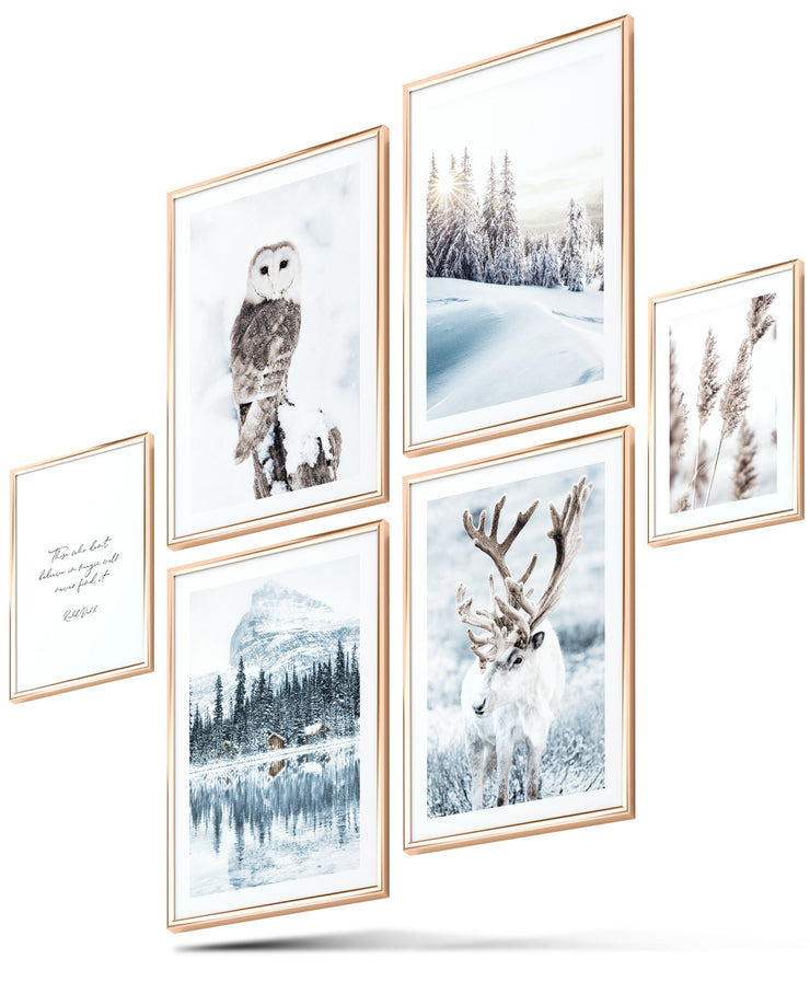 Winter Wonderland Poster Set