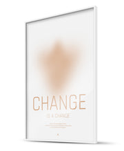 Change Is A Chance Mindfulness Poster
